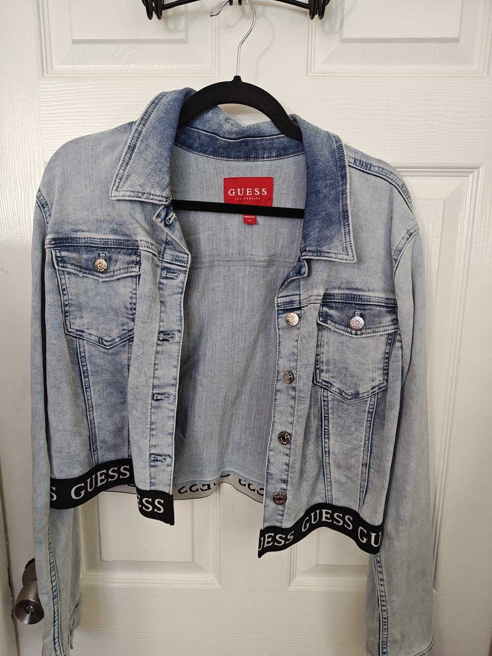 GUESS Light Wash Denim Jacket - Women's